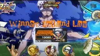 [RE-ROOM] EX WINNER ISLAND LAW GAMEPLAY | ONE PIECE BOUNTY RUSH | LAW MEDAL SET | OPBR