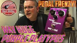 Purple Platypus Octidrive MKII by Way Huge/Jim Dunlop (Guitar pedal demo/review)