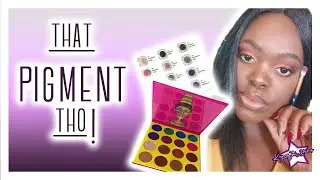 SUPER PIGMENTED EYESHADOWS | POPPIN ON WOC | DARK SKIN