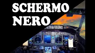 Schermo Nero Rumore Bianco cabina aereo - asmr - 10 ore