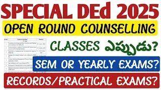 Special DEd Open Round Counselling & Classes@studentupdates247