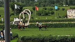 1st Race Cap Col Sher Khan Shaheed Nishan e Haider Cup Winner MonSoon Mischief Ridden By Awais Anjum