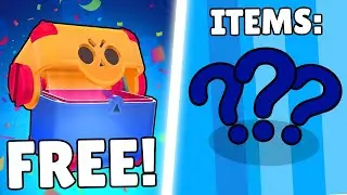 LUCKY FREE MEGA BOX OPENING IN BRAWL STARS! | UNLOCKING FREE VICIOUS BIBI SKIN!