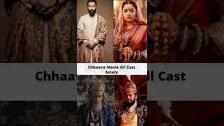 Chhaava Movie All Cast Salary || #chhaava #cast #salary #vickykaushal #rashmikamandanna #feedshorts