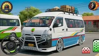 Mini Bus Driving Simulator 3D _ Android Gameplay _ Mini Bus Vehicle Driving Road Vietnam _ Part 3
