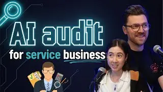 Adrian does an AI audit on Kayla's service-based business (ep216)