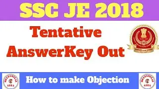 SSC JE 2018 - Answer key Out