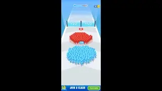 crowd runner 3d Gameplay Levels 1 to 10 (iOS & Android)