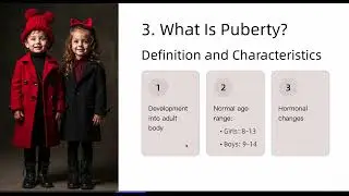puberty and health related issues