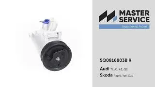 5Q0816803B R Компрессор восстановленный MSG Rebuilding VAG refurbished AC compressors VAG