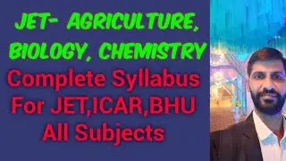 JET BIOLOGY SYLLABUS // lcc jet coaching nohar // lakshya coaching nohar