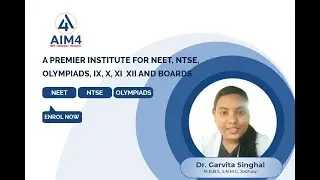 Toppers Testimonials | Garvita Singhal | AIM4 NEET Institute