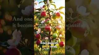 🎬 The Growth of an Apple 🍎🌱&ndash; Timeless Bloom #Timelapse #NatureCinematic #AppleGrowth #shorts