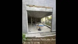 Installation ch&acirc;ssis Artisan vitrier Paris pas cher