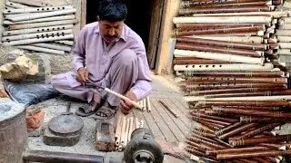 Process Of Making Wooden Flutes Traditional Musical Instruments Factory