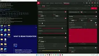 Flux mining, Asus 6800XT, 