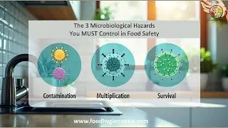 🧫 The 3 Microbiological Hazards You MUST Control in Food Safety 🍽️🚫