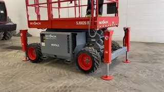2013 SJ 6826 Rough Terrain Scissor Lift