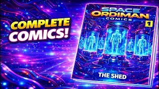 Space Ordiman Comics &ndash; Complete Edition #1 | Dark Sci-Fi, Cosmic Horror & Spiritual Dystopia
