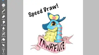 Speed Draw | Free Commissioned Fursona Badge #3