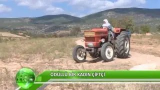Örnek kadın çiftçi Huriye Tezcan