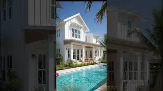 Is THIS Modern Summer Farmhouse With Pool Your Perfect Spot? 🌴☀️