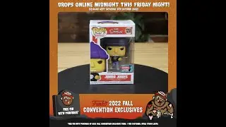 Funko 2022 Fall Convention Exclusives - TV Series & MORE!