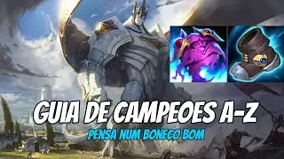 GUIA DE CAMPE&Otilde;ES A-Z: Galio, o melhor midlaner pra subir de elo