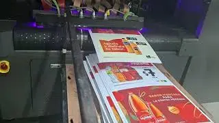 Sunthinks uv single pass printer for the plastic board, glossy board, hollow pp board print !