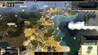 Civilization V - Brave new World - no quitters Multiplayer - game 5-3 (gameplay/commentary)