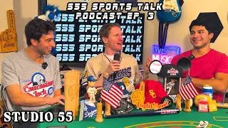 MLB Trade Deadline, City Connect Jerseys, Football Predictions | S55 Sports Talk Podcast Ep. 3