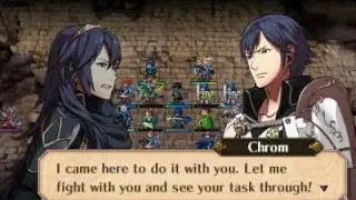 Fire Emblem Awakening: The Future Past 3 -  Lucina and Chrom Conversation