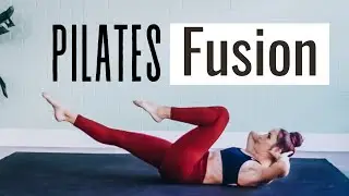 40-минутная тренировка PILATES FUSION для всего тела | Без повторений | Тонизирует длинные сухие ...