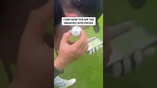 APPLE AIRTAG On Hard Par 3 | Father VS Son