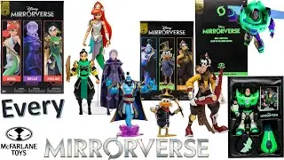 Every McFarlane Toys Disney Pixar Mirrorverse RPG Action Figure Comparison 5