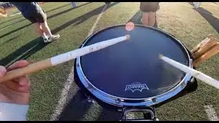 Joplin Marching Band 2024 | Center Snare Cam | Aiden Siebenthal