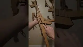 Reloading a CARDBOARD Fennec/Vector from cod POV #cod #sub #mw2 #mw3 #warzone #cool #guns