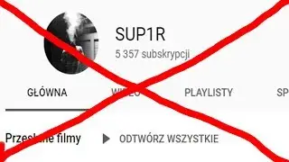 DAŁEM SIĘ ZRATOWAĆ?! | JAK STRACIŁEM KANAŁ. | #SUP1R #RAT