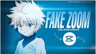 Fake Zoom On Capcut Mobile | Capcut Beginner To Pro - Tutorial 02
