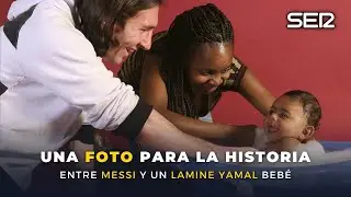 📸 &iexcl;LA HISTORIA DE LA FOTO ENTRE MESSI Y LAMINE YAMAL DE BEB&Eacute;! 