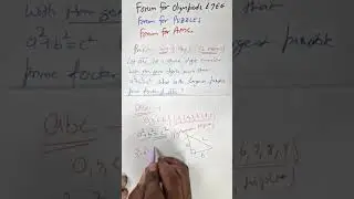 PRMO 2019 11AUG Let abc be a three digit number with nonzero digits such that a&sup2;+b&sup2;=c&sup2;..