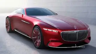 Vision Mercedes Maybach 6 cabriolet interior and Exterior