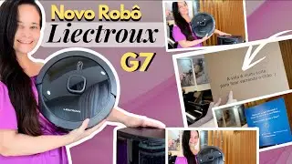 Comprei o Robô Liectroux G7 🧹✨ + Faxina na Cozinha: Será Que Ele Dá Conta?🤔🧼