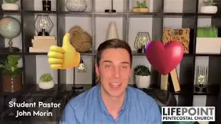 Student Pastor John Morin Wed Devotion