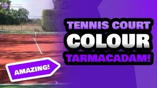 Tennis Court Colour Tarmacadam Specialists Near Me | Coloured Tarmacadam