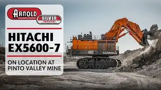 Hitachi EX5600 - On Location at Pinto Valley Mine