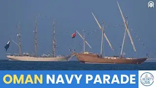 Oman&rsquo;s 55th National Day: Navy Fleet Parade Dazzles Crowds in Muscat