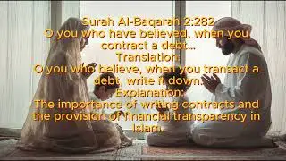 Surah Al Baqarah 2282O you who have believed ||#PathOfPeace#UmmahUnity#IslamicInspiration