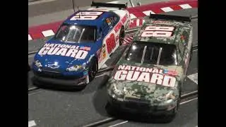 SCX Digital Slot Car Nascar Racing at Foley's Irish Bar NYC