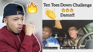 Ten Toes Down Challenge Compilation